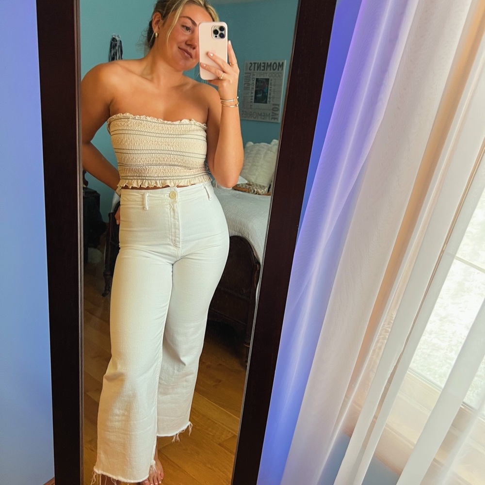 American Eagle scrunch tube top